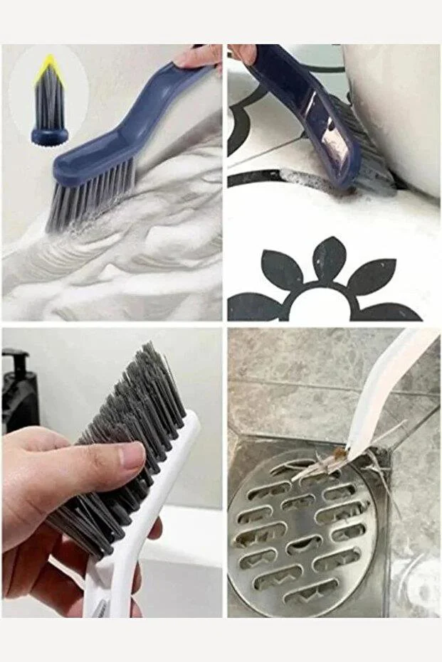 Çok Amaçlı Ergonomik Temizlik Fırçası - Mutfak ve Banyo Lavabo Fırçası (25 cm)