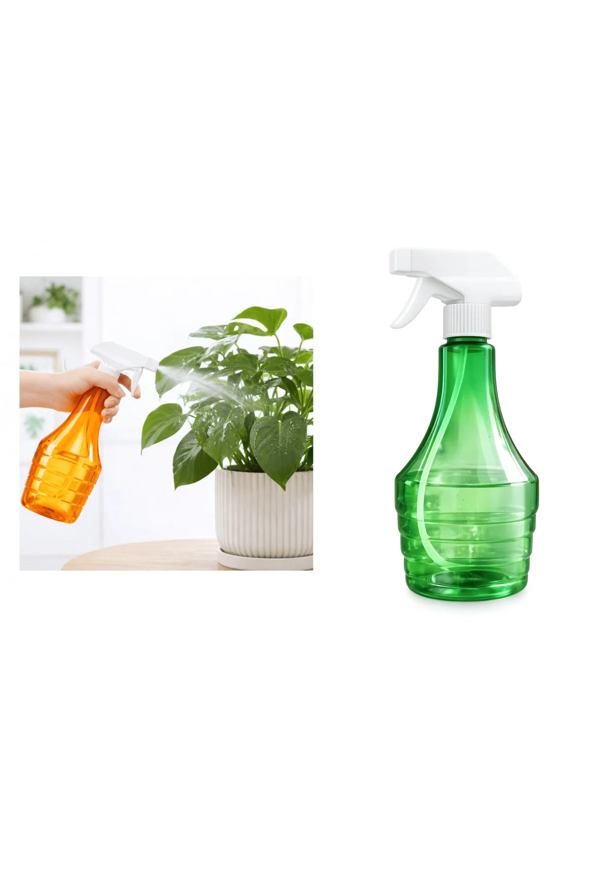 Çok Amaçlı Fısfıs Çiçek Sulama Şeffaf Su Sprey Şişesi 500 Ml Çok Amaçlı Fısfıs Çiçek Sulama Şeffaf Su Sprey Şişesi 500 Ml