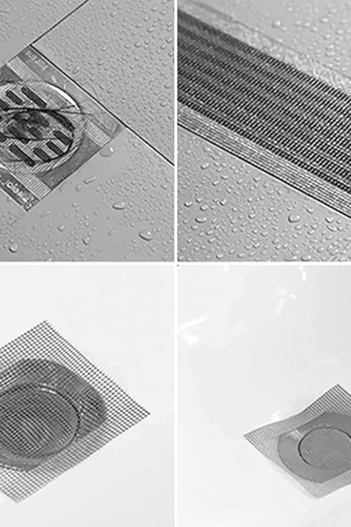 Çok Amaçlı Gider Süzgeci, Saç Kılı Tutucu Ve Sineklik Tamir Kiti 