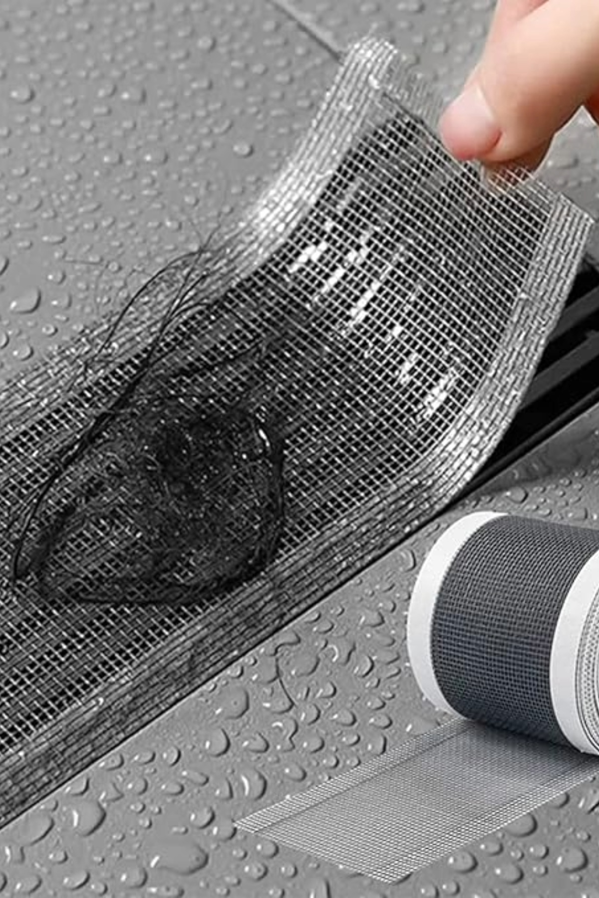 Çok Amaçlı Gider Süzgeci, Saç Kılı Tutucu Ve Sineklik Tamir Kiti 