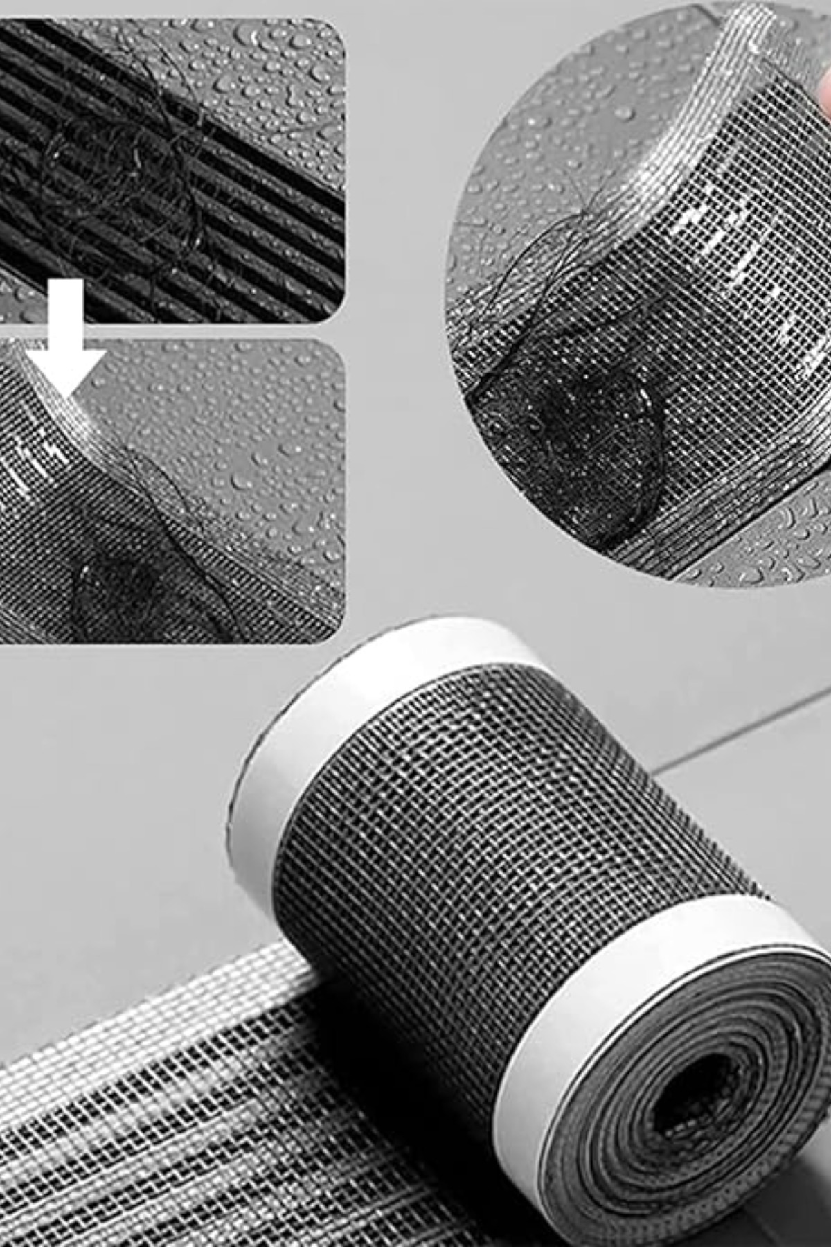 Çok Amaçlı Gider Süzgeci, Saç Kılı Tutucu Ve Sineklik Tamir Kiti 