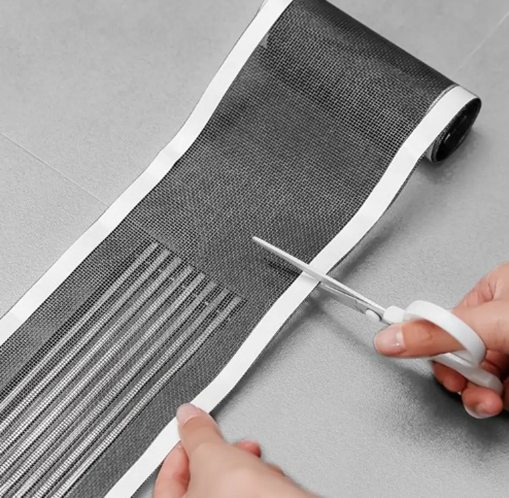 Çok Amaçlı Gider Süzgeci ve Sineklik Tamir Kiti 10 cm * 4 metre Çok Amaçlı Gider Süzgeci ve Sineklik Tamir Kiti 10 cm * 4 metre
