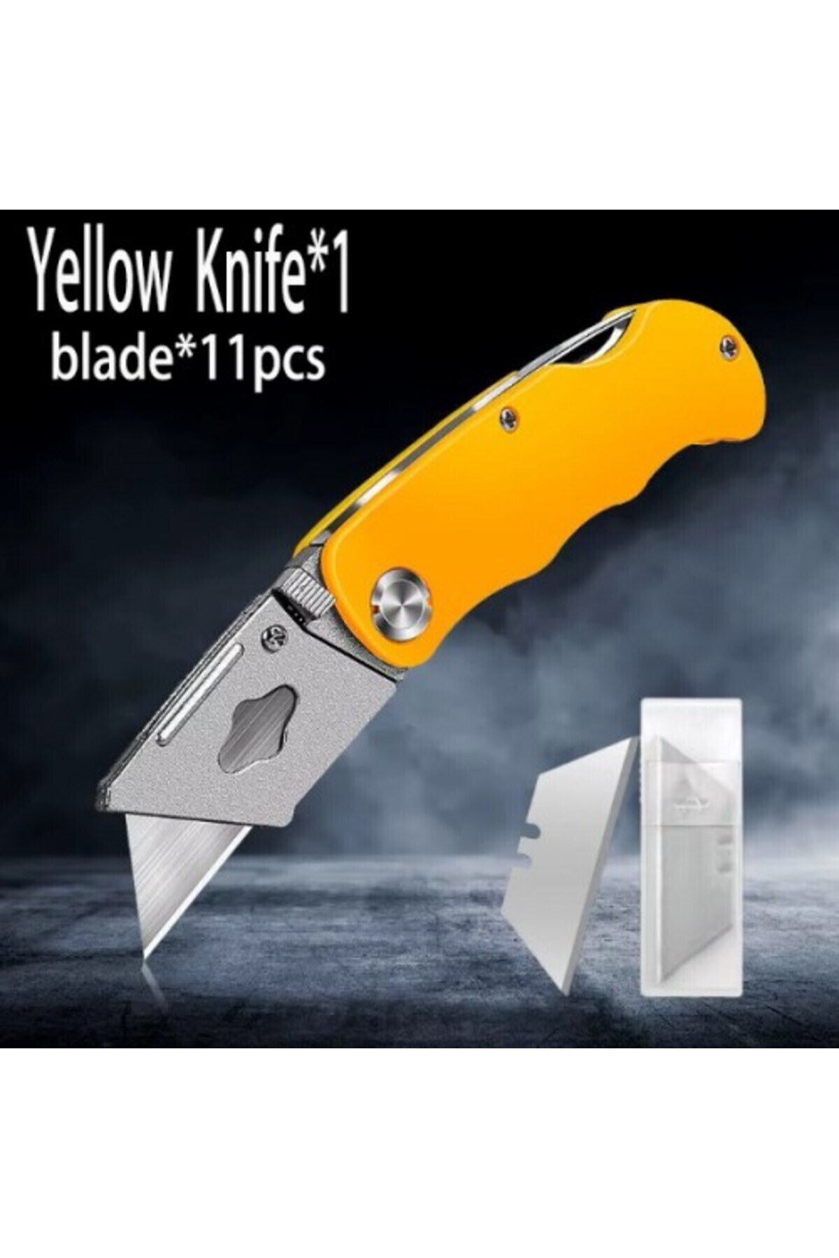 Çok Amaçlı Halı Maket Bıçağı Alçıpan Falçata Katlanabilir Maket B