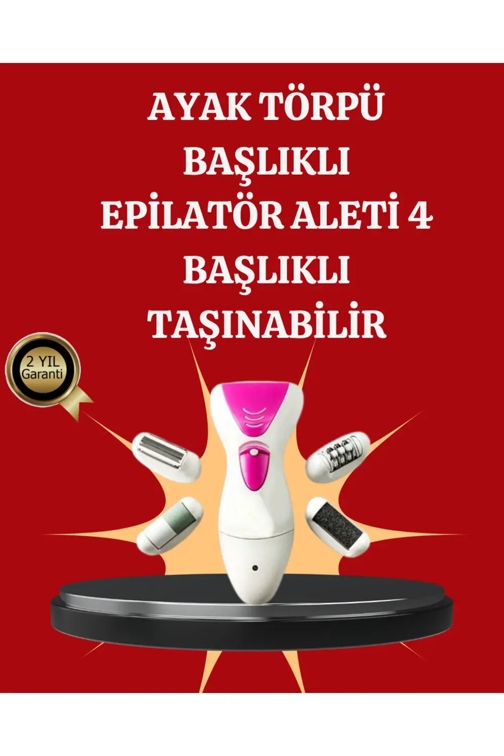 Çok Amaçlı Kadın Bakım Seti Epilasyon ve Törpü