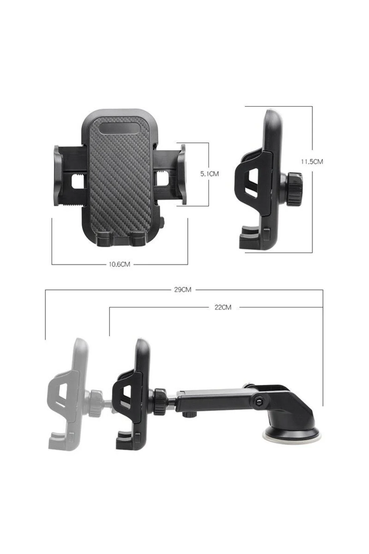 Çok Amaçlı Magnetic Car Holder Araç İçi Telefon Tutucu JX-010