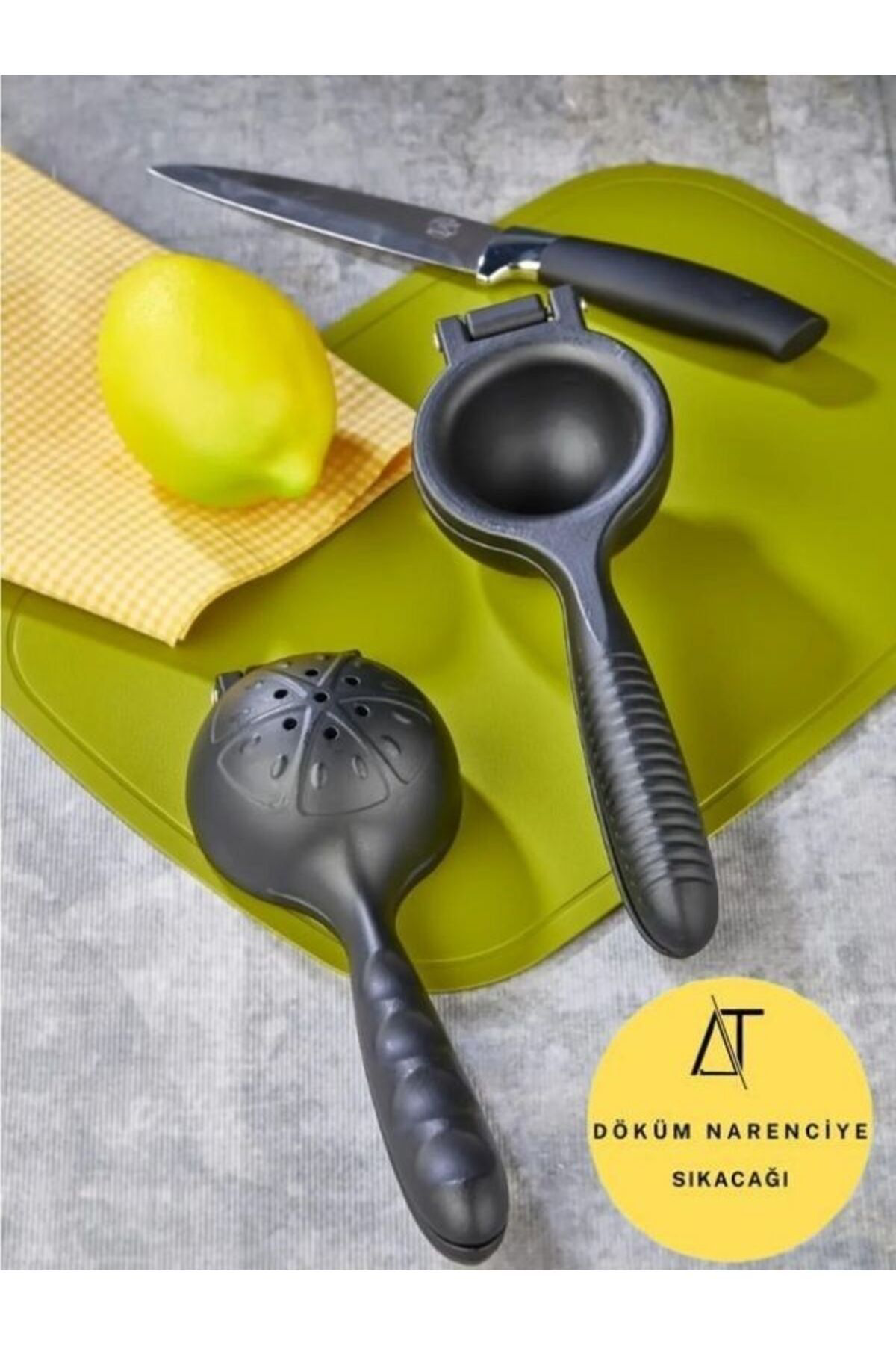 Acarlarticaret Çok Amaçlı Metal Döküm Portakal Limon Ve Narenciye Sıkacağı Prati