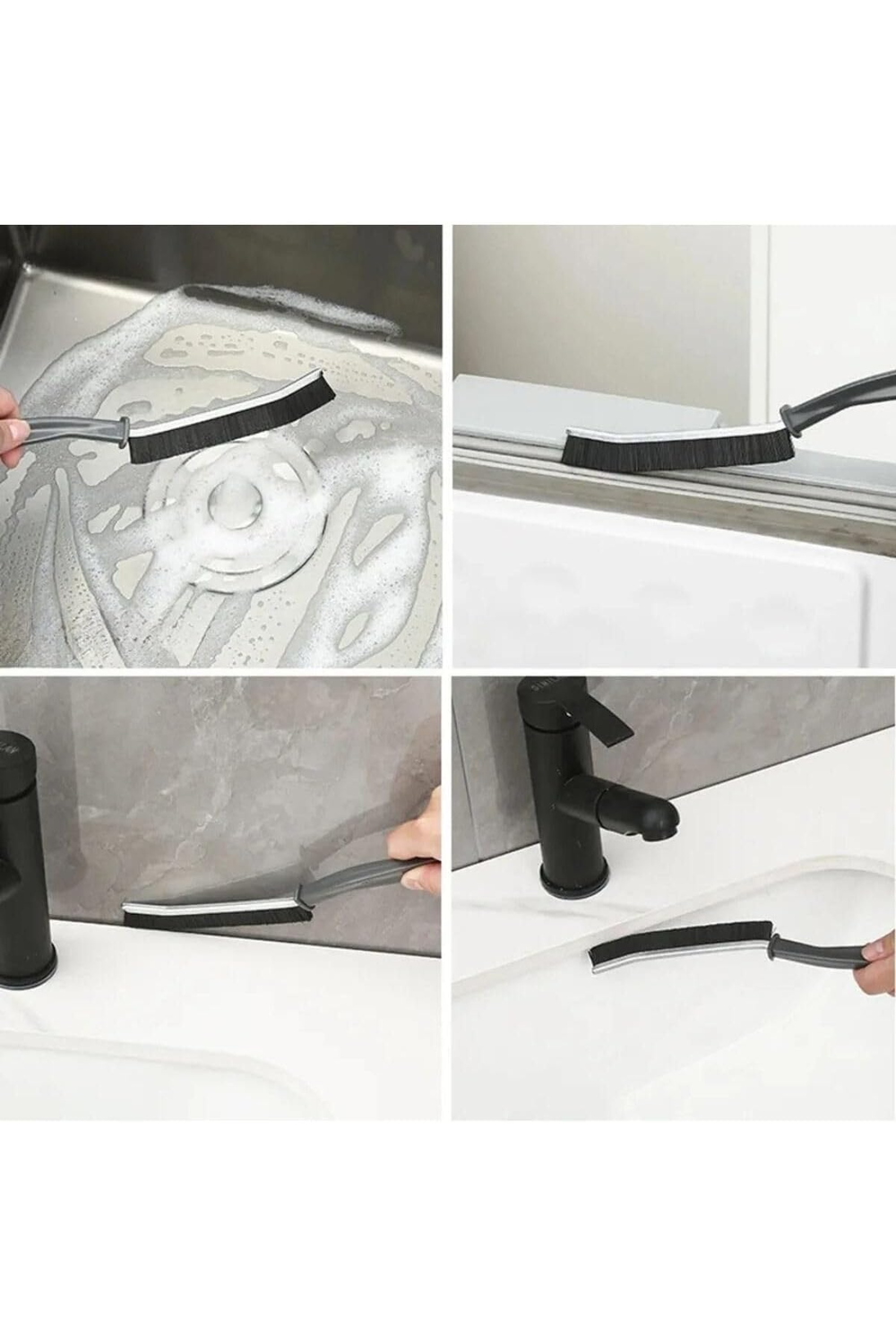 Çok Amaçlı Multi Ince Temizlik Fırçası Derz Arası Banyo Mutfak La