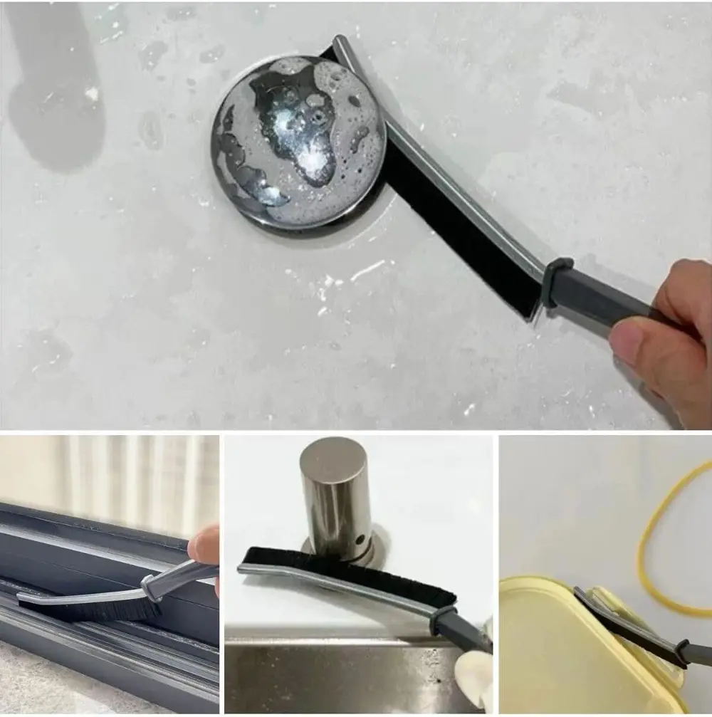 Çok Amaçlı Multi Ince Temizlik Fırçası Derz Arası Banyo Mutfak La