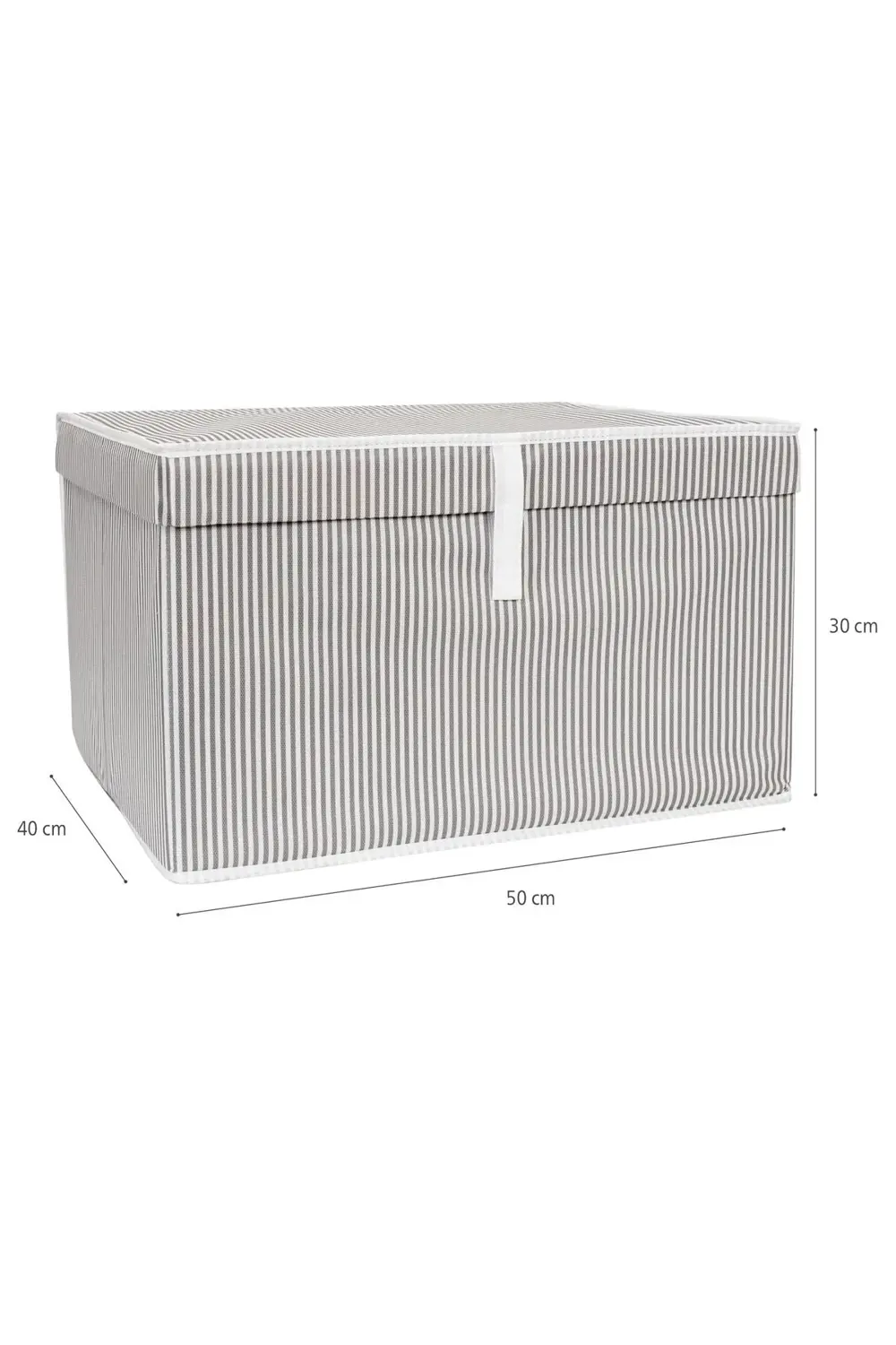 Pazar Kapısı Çok Amaçlı Organizer Düzenleyici Kutu Maxi Gri 50*40*30Cm