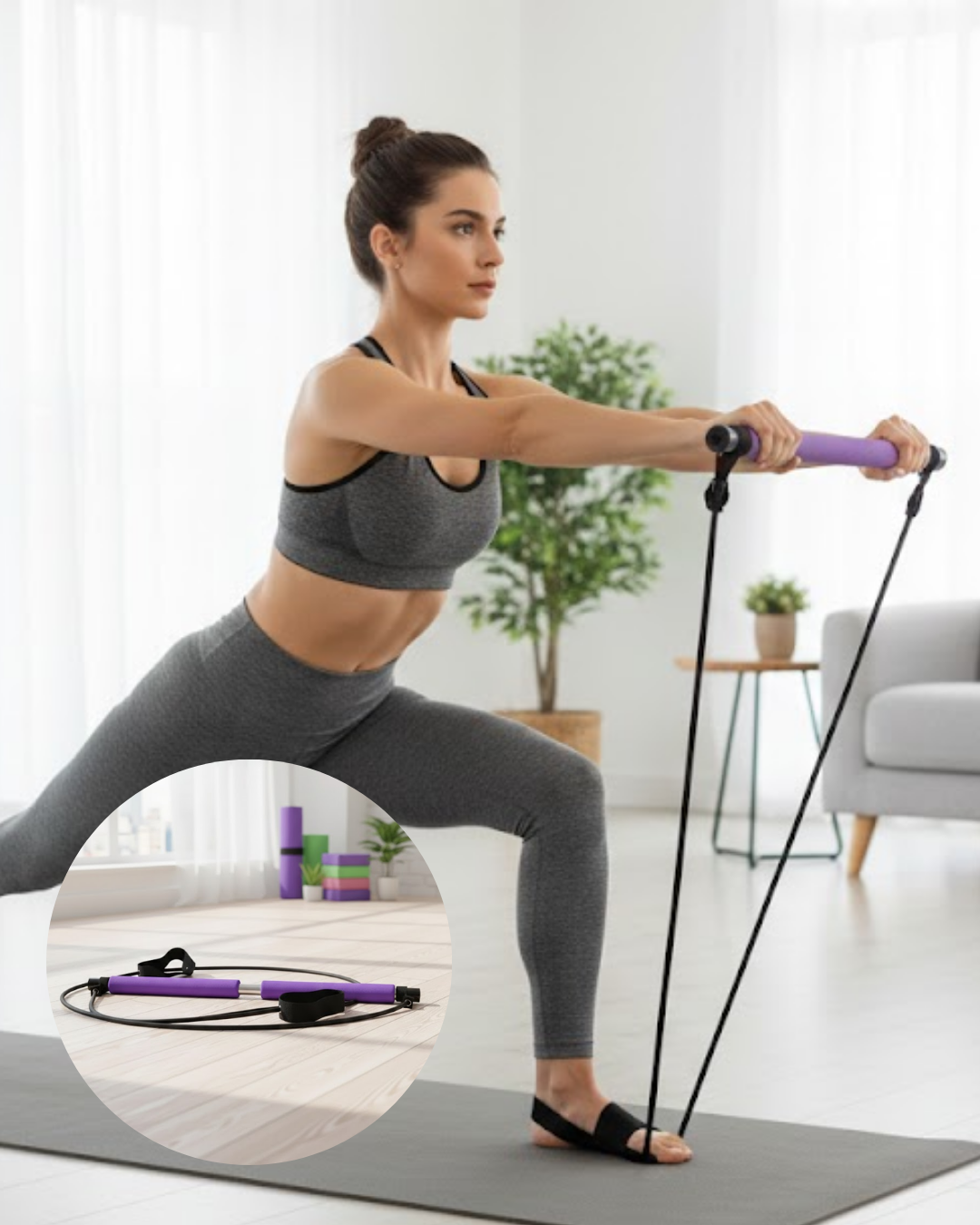 Çok Amaçlı Pilates Bar Yoga ve Fitness İçin Profesyonel Tasarım