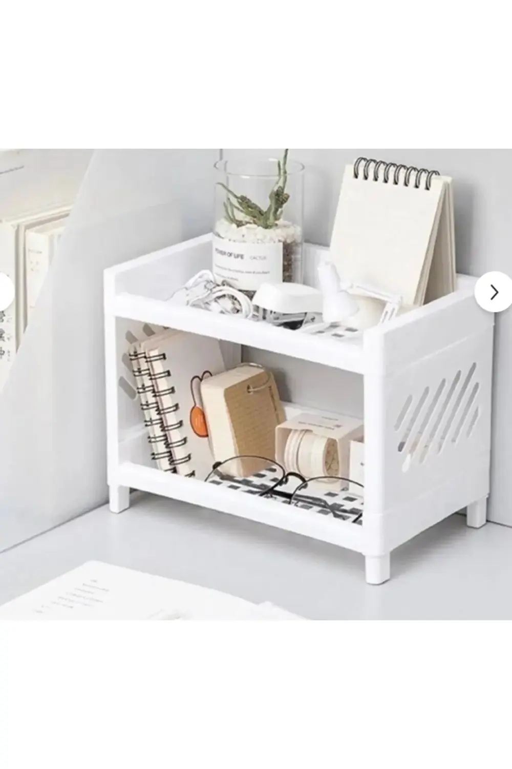 Çok Amaçlı Plastik Düzenleyici Raf – Mutfak, Banyo ve Ofis İçin 2