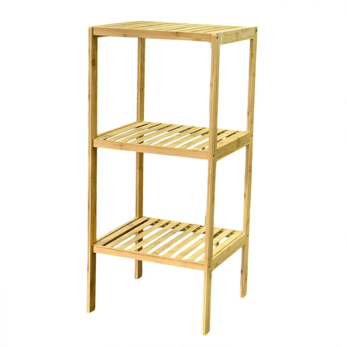 Çok Amaçlı Raf - Organizer 3 Katlı Ahşap - Bambu 36x32x80cm Bx40 Fiyatı, Yorumları ve Özellikleri