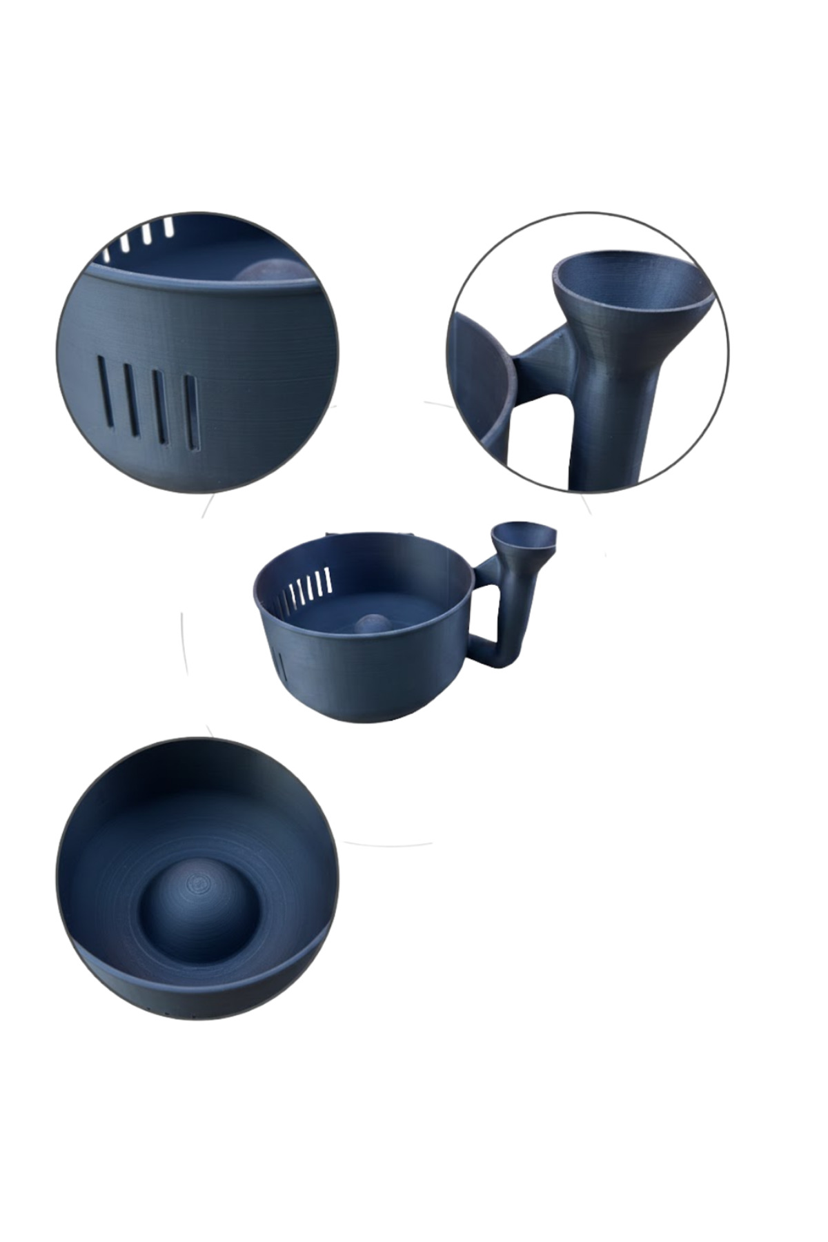 Çok Amaçlı Sebze Yıkayıcı Ergonomik Tasarım Süzgeçli Mutfak Kabı 