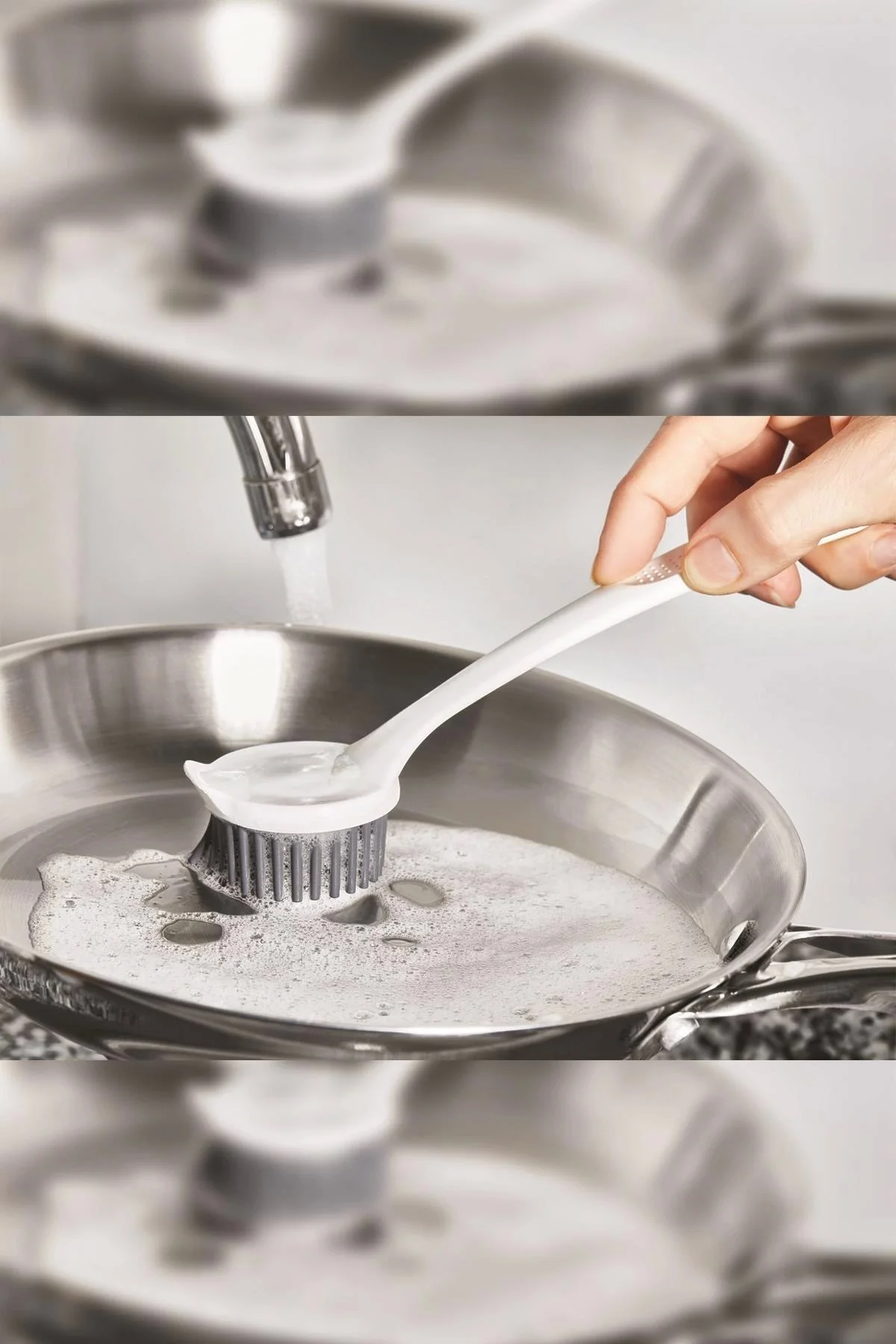 Çok Amaçlı Silikon Bulaşık Yıkama & Lavabo Temizleme & Mutfak Tez