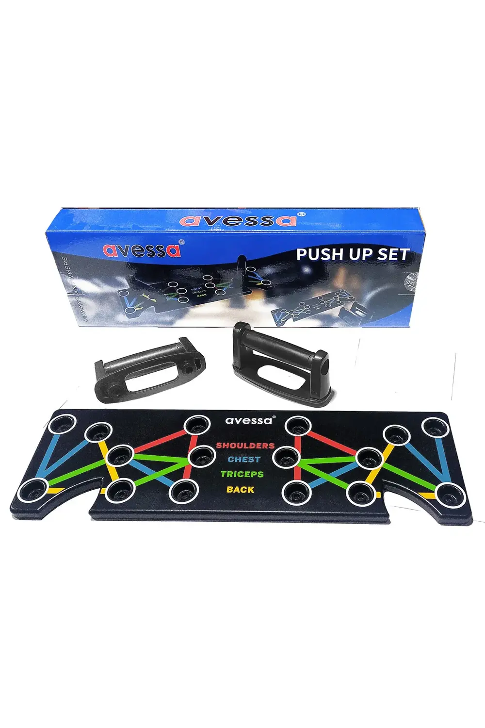 Çok Amaçlı Şınav Aleti-Spor-Egzersiz-Kondisyon-Push Bar-Chest-Göğ