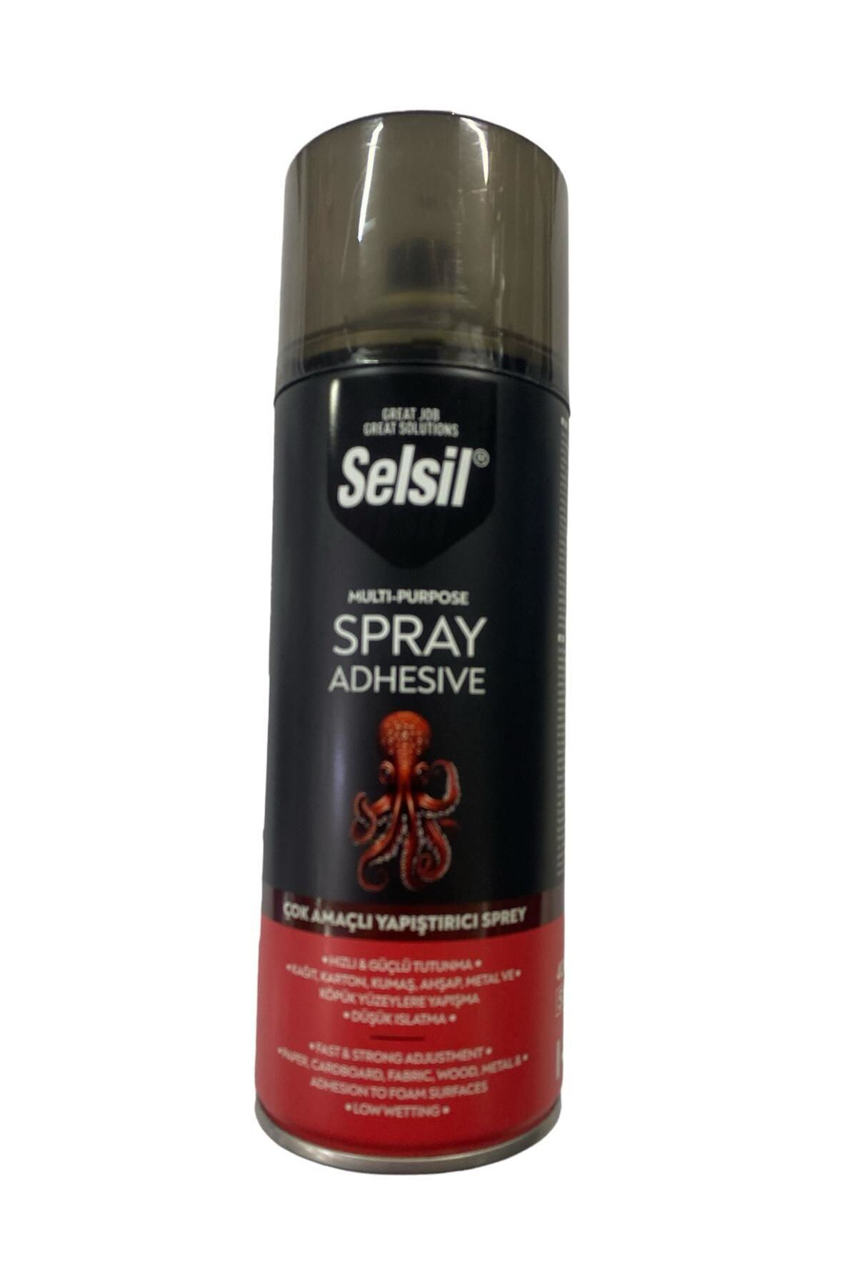 Selsil Çok Amaçlı Sprey Yapıştırıcı 400 Ml