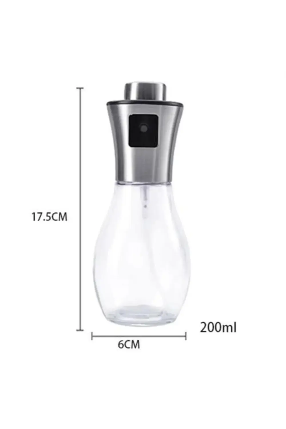 ® Çok Amaçlı Spreyli Sızdırmaz Cam Şişe Yağdanlık Limon Sirke Sos