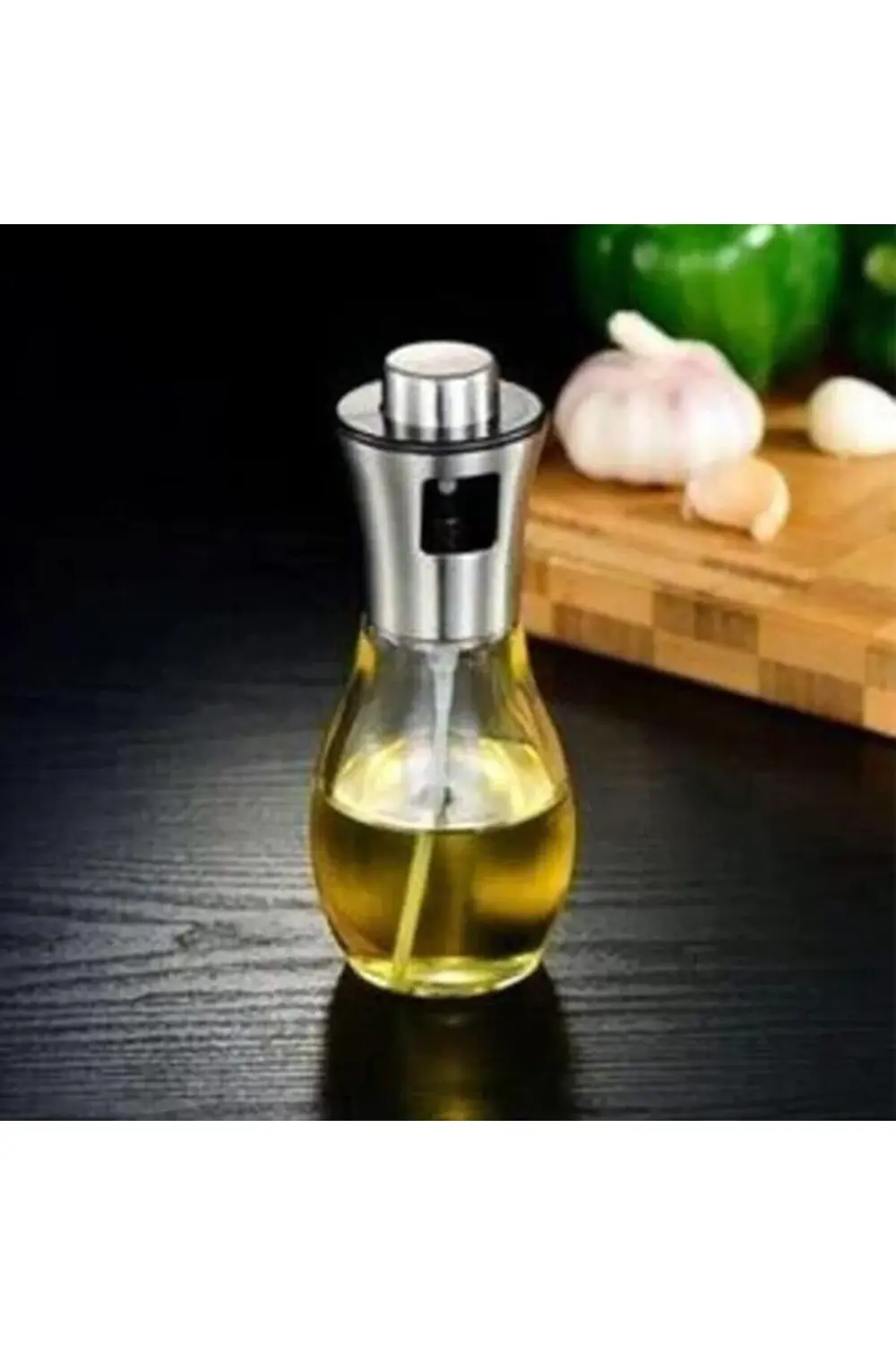 ® Çok Amaçlı Spreyli Sızdırmaz Cam Şişe Yağdanlık Limon Sirke Sos