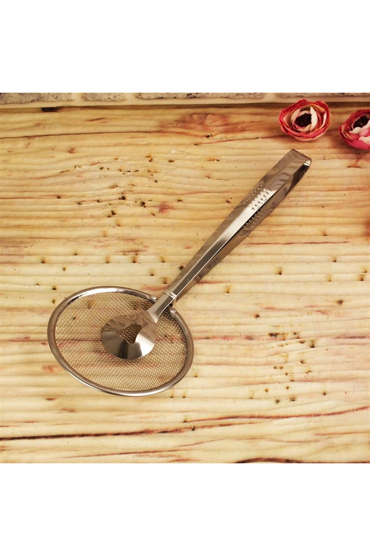 Ok Aksesuar Çok Amaçlı Süzgeçli Paslanmaz Metal Haşlama Ve Kızartma Maşası Go