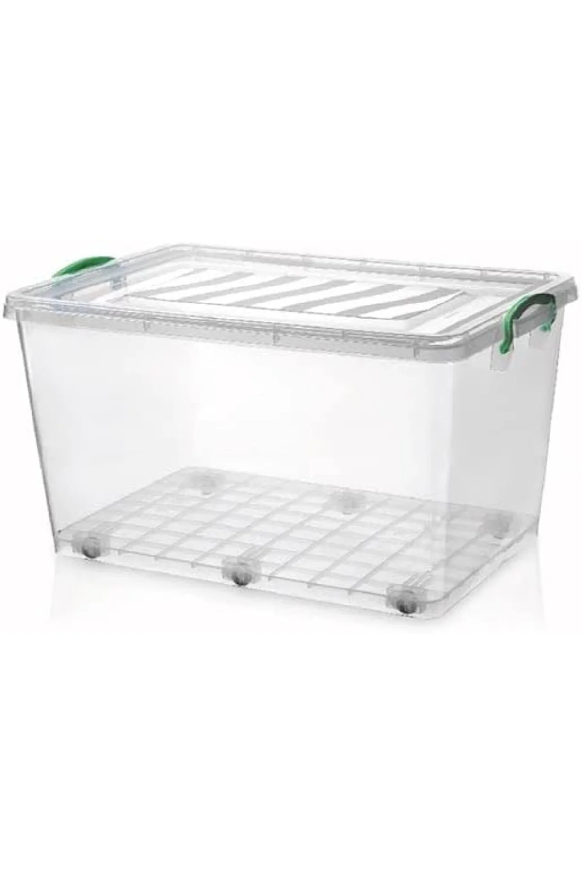Çok Amaçlı Tekerlekli Kilitli Saklama Kabı 50 Litre