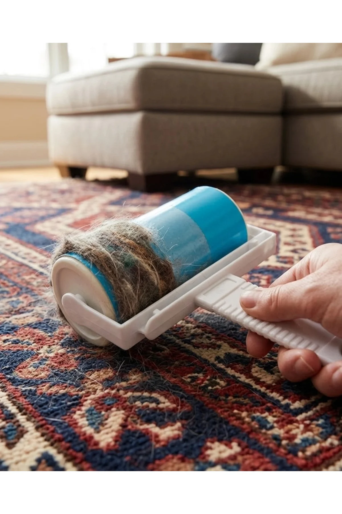 Çok Amaçlı Tüy Temizleme Rulosu Kedi Köpek Tüyü Toz Ve Saç Toplam