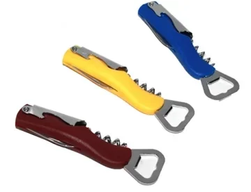 Çok Amaçlı ve Kullanışlı Metal Tirbişon - Açacak 4 Fonksiyonlu ( Lisinya )