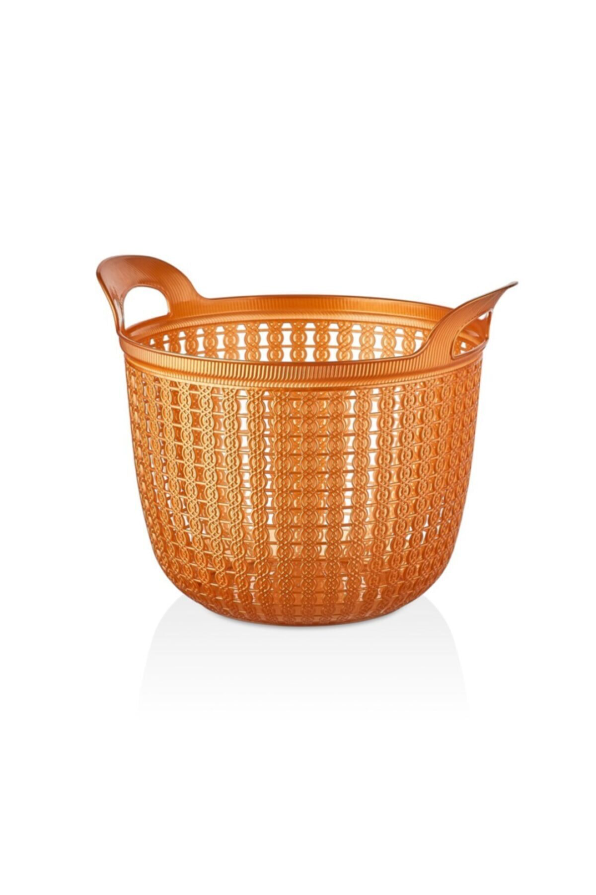 Bitter Çok Amaçli Yuvarlak Örgü Sepet