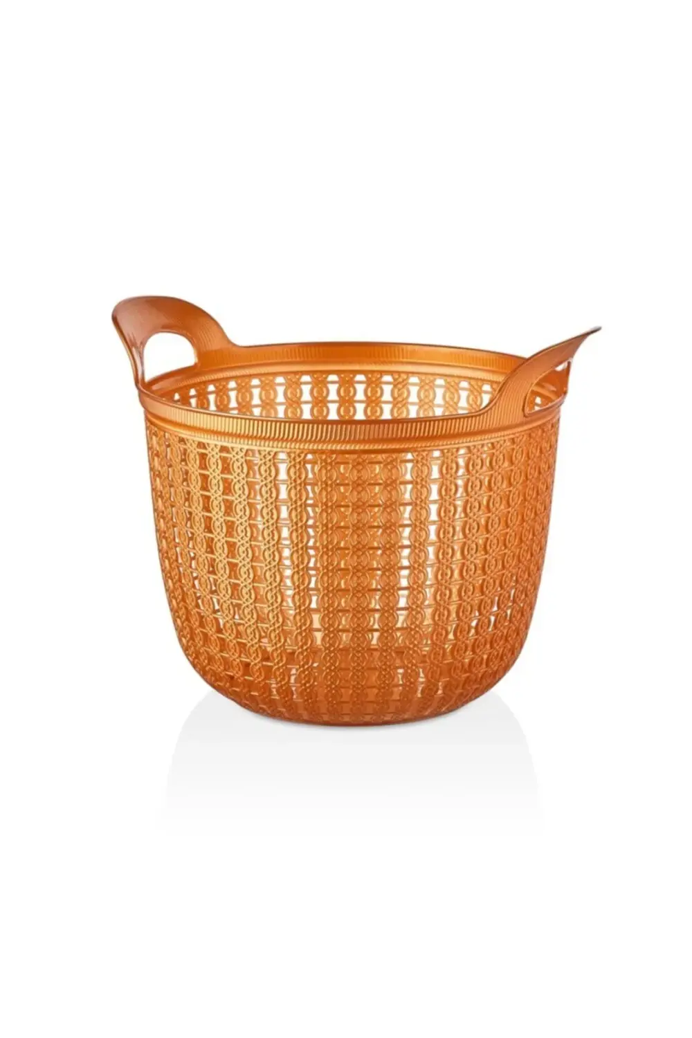 Çok Amaçlı Yuvarlak Örgü Sepet