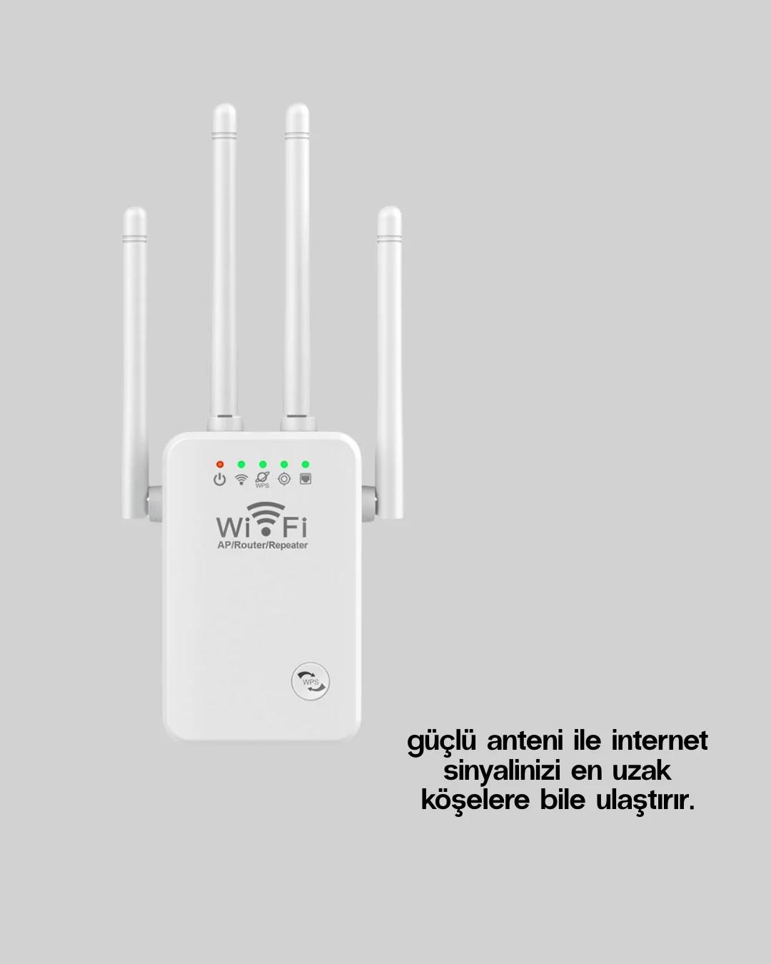 Çok Antenli Kablosuz Ağ Kapsama Alanı Genişletici