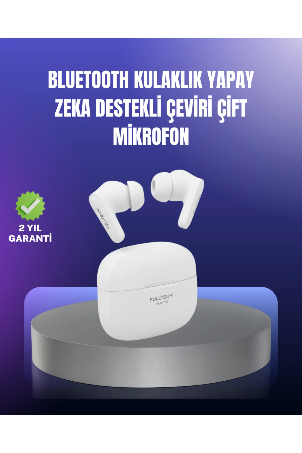 Çok Dilli İletişim Destekli Kablosuz Kulaklık Oyun ve Müzik Modlu