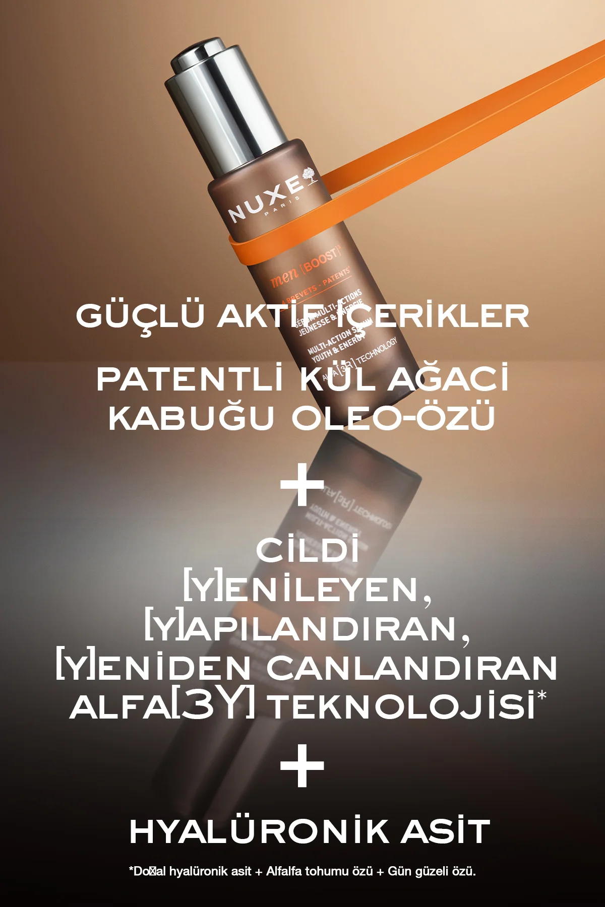 Çok Etkili Yaşlanma Karşıtı Erkek Bakım Serumu 30 ML