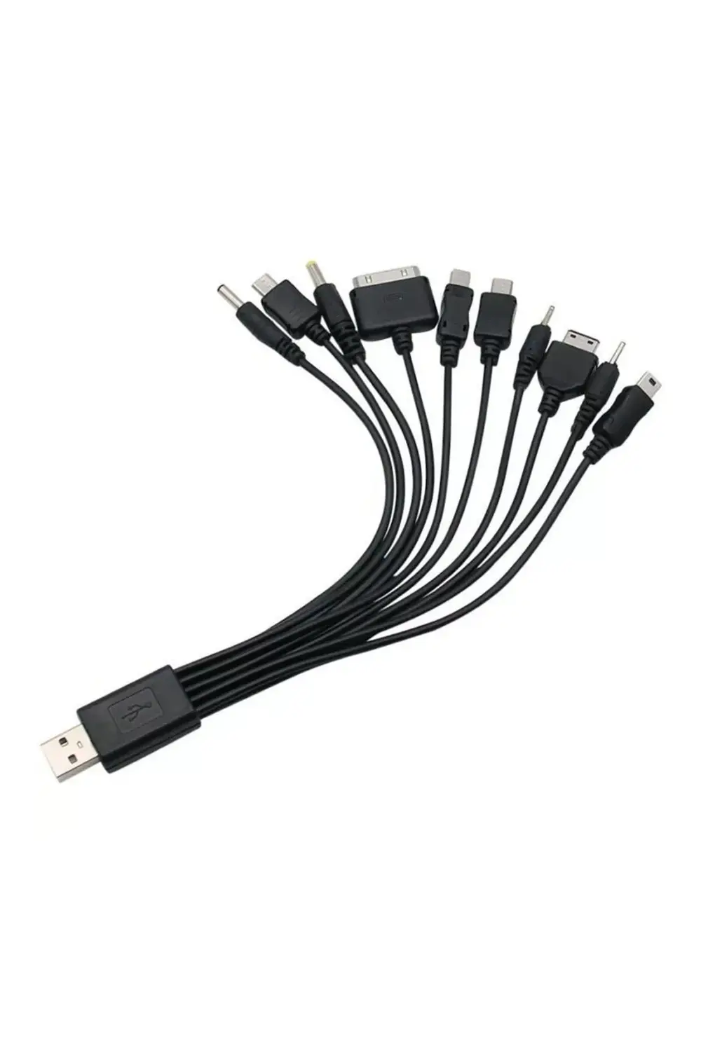 Çok Fonksiyonlu 10’lu USB Şarj Kablosu – Çoklu Uçlu Universal Şar