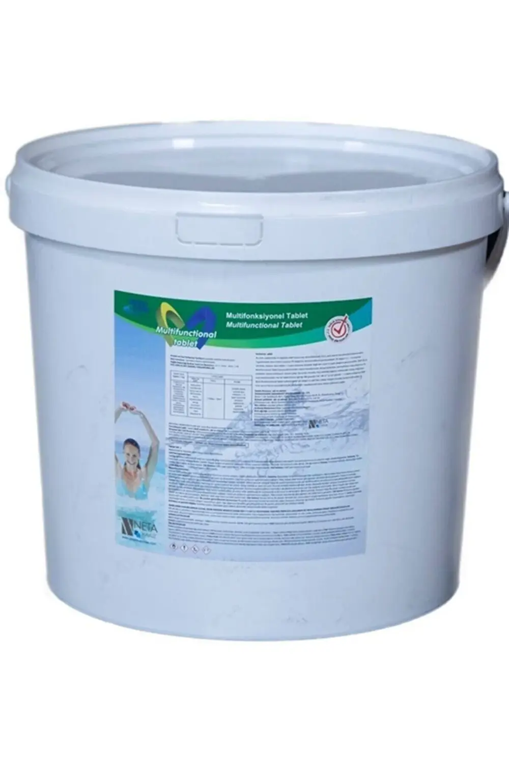 Çok Fonksiyonlu 3 Ü 1 Arada %90 Multi Tablet Klor 10 Kg Deepmtk10