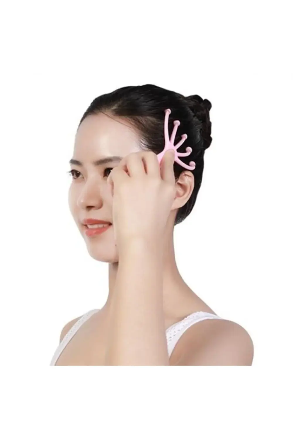 Çok Fonksiyonlu 5 Uçlu Bilyeli Baş Boyun Bacak Kol Masaj Alet Rah