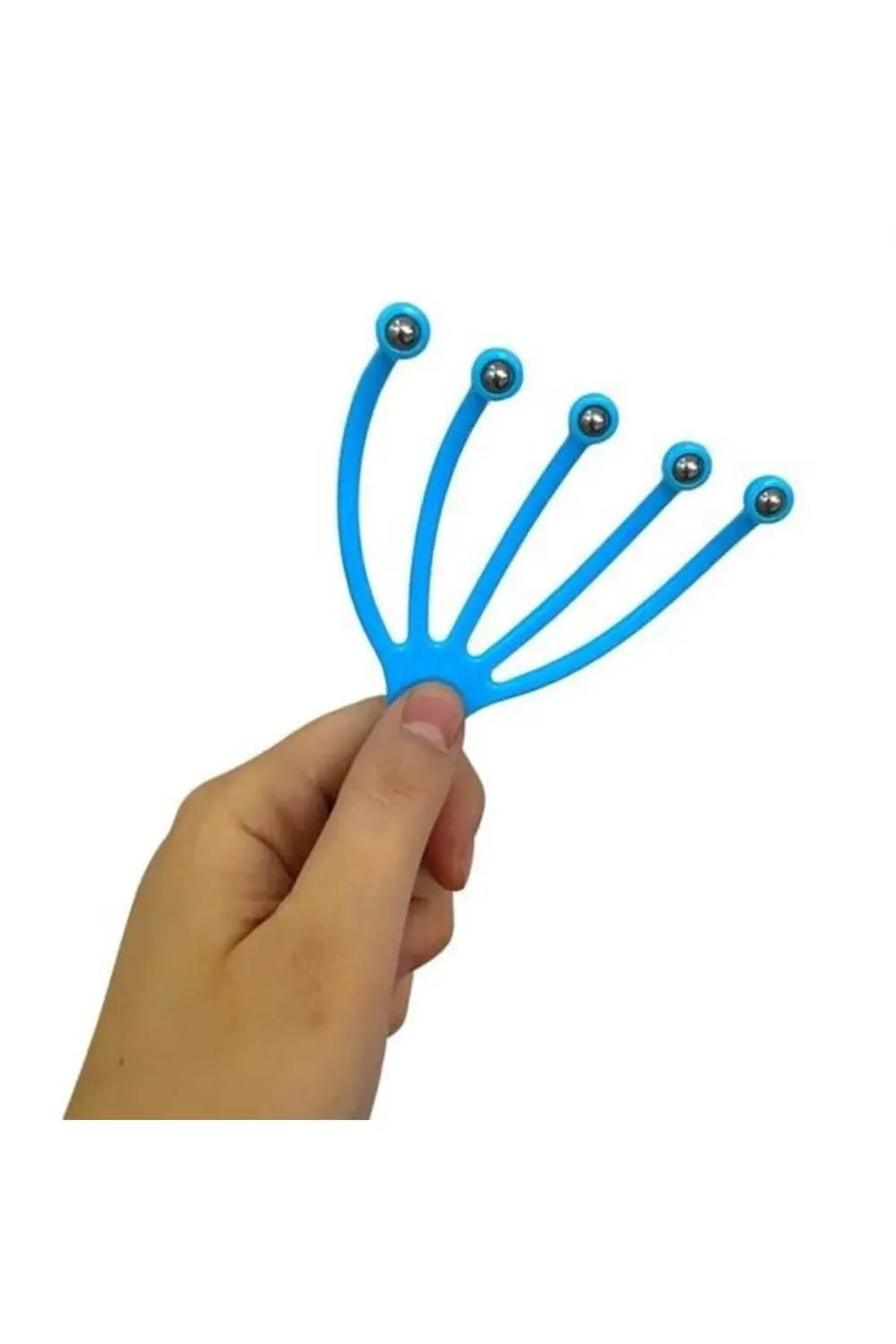 Çok Fonksiyonlu 5 Uçlu Bilyeli Baş Boyun Bacak Kol Masaj Alet Rah