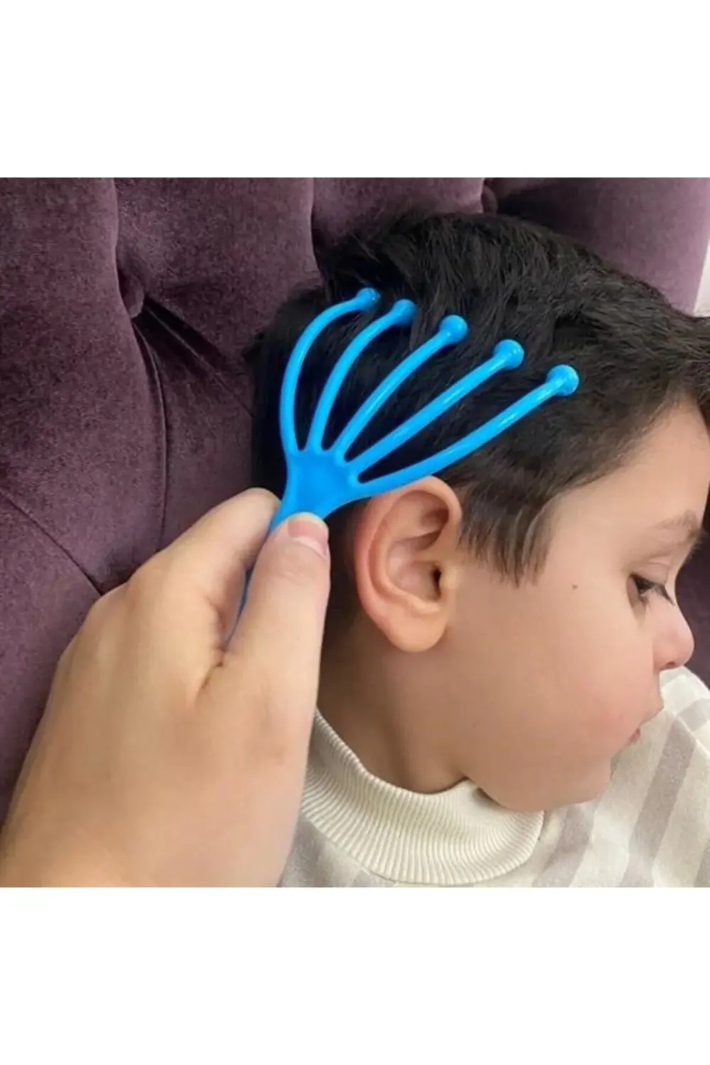 Çok Fonksiyonlu 5 Uçlu Bilyeli Baş Boyun Bacak Kol Masaj Alet Rah