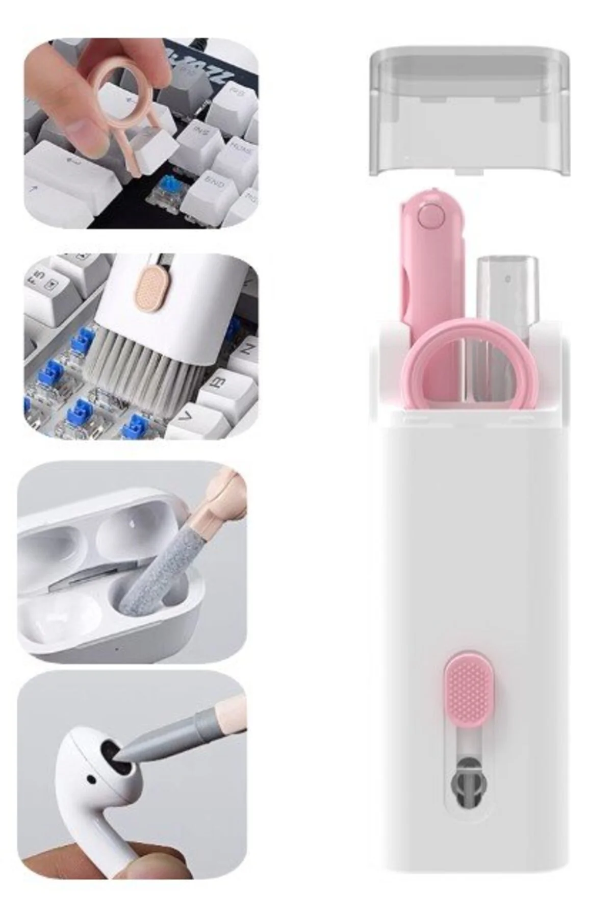 ÇOK FONKSIYONLU 7 IN 1 AIRPODS KLAVYE EKRAN KULAKLIK TEMIZLEME KI