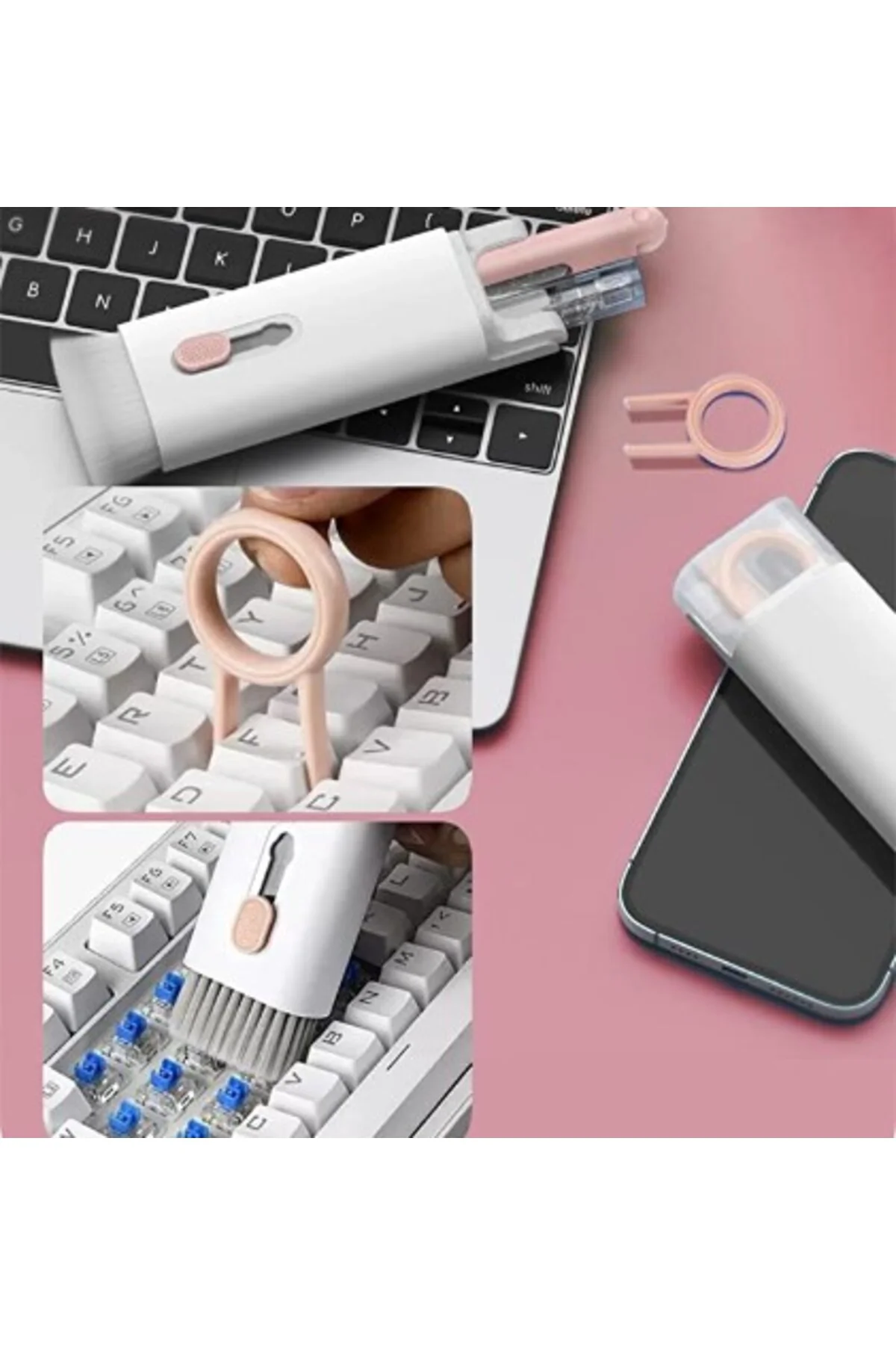 ÇOK FONKSIYONLU 7 IN 1 AIRPODS KLAVYE EKRAN KULAKLIK TEMIZLEME KI