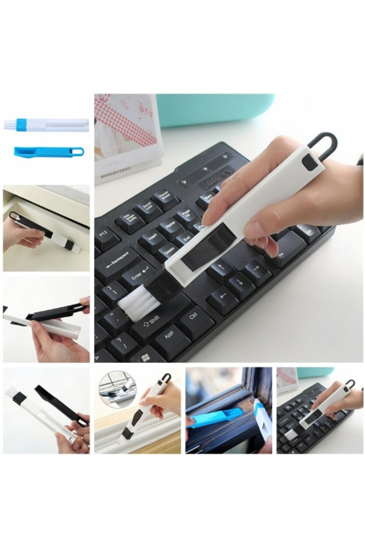 Çok Fonksiyonlu 7 Parça Airpods Klavye Ekran Kulaklık Temizleme K