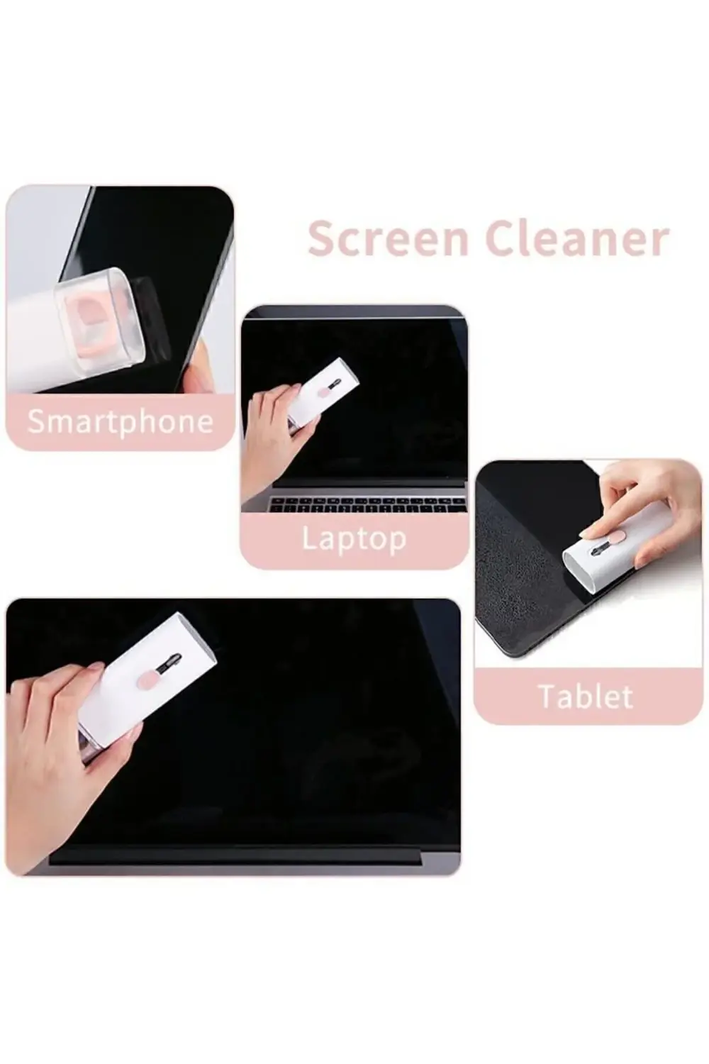 Çok Fonksiyonlu 7in1  Kulaklık Klavye Ve Ekran Temizlik Kiti Temi