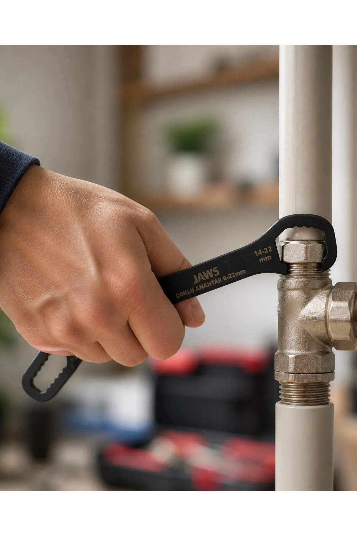 Çok Fonksiyonlu Anahtar 6 22 mm Krom Vanadyum Çelik Dayanıklı ve 