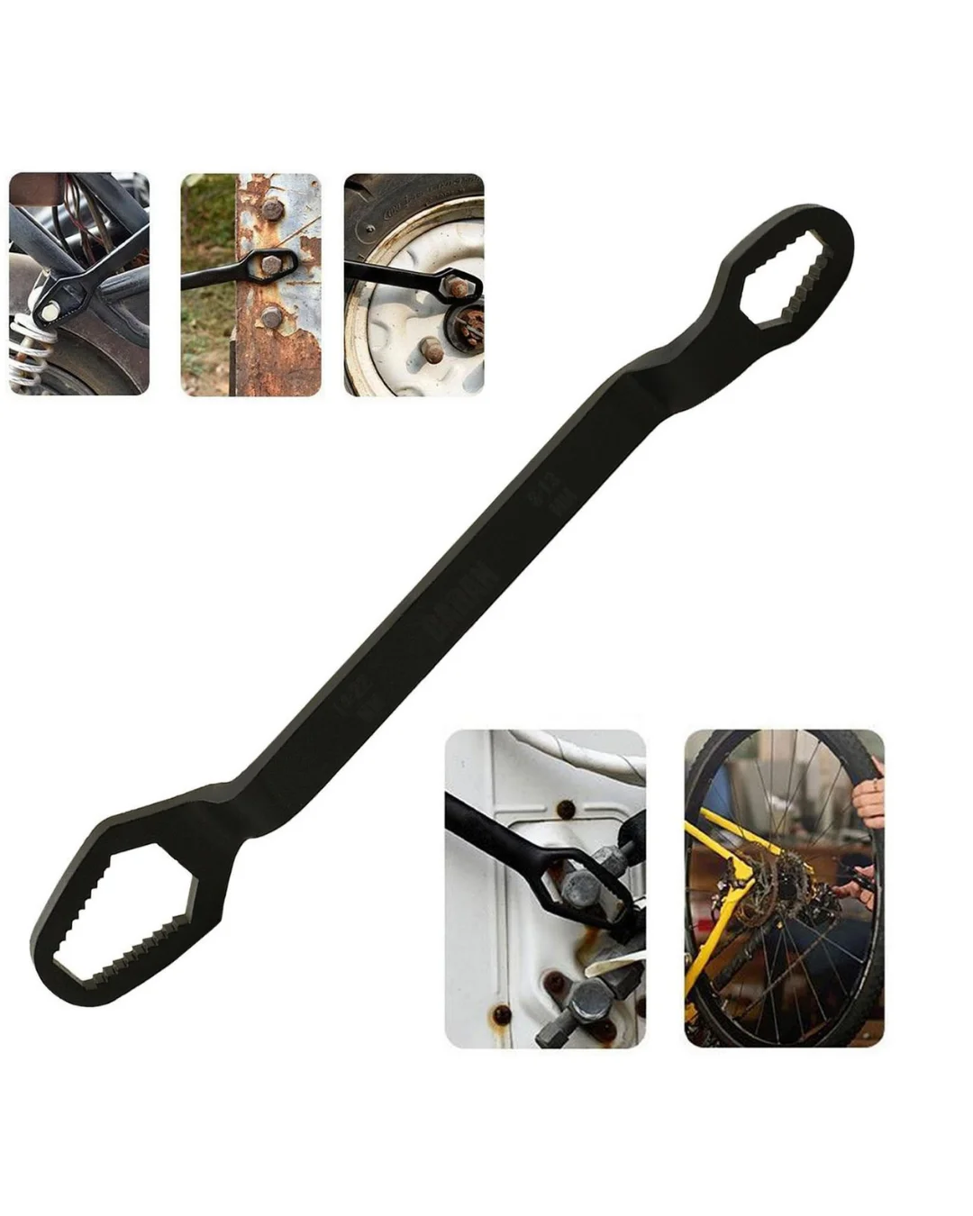 Çok Fonksiyonlu Anahtar 6 22 mm Krom Vanadyum Çelik Dayanıklı ve Taşınabilir