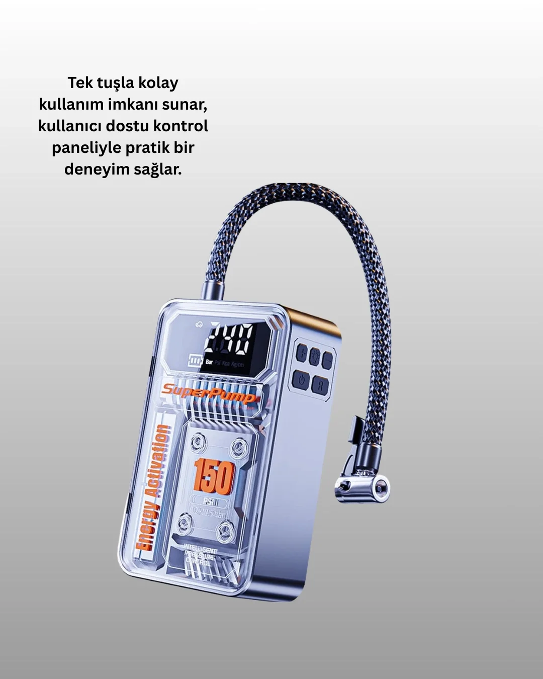 Çok Fonksiyonlu Araç, Bisiklet, Top Uyumlu Elektrikli Hava Pompası Fiyatı, Yorumları ve Özellikleri