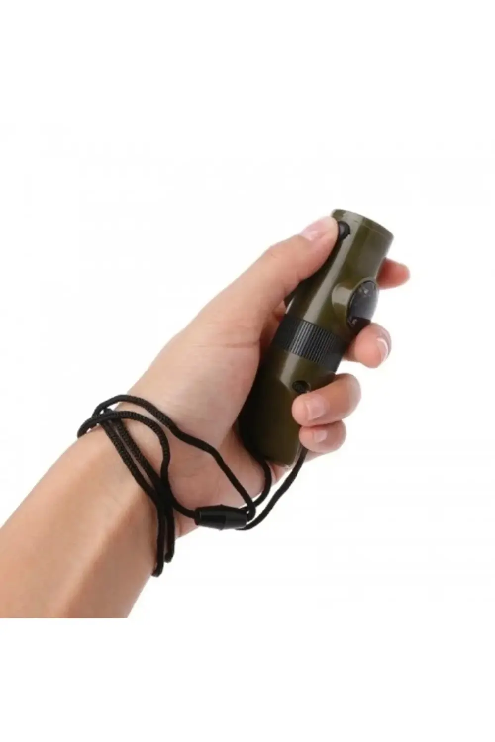 Çok Fonksiyonlu Askeridüdük Pusula Termometre Ile Led Işık