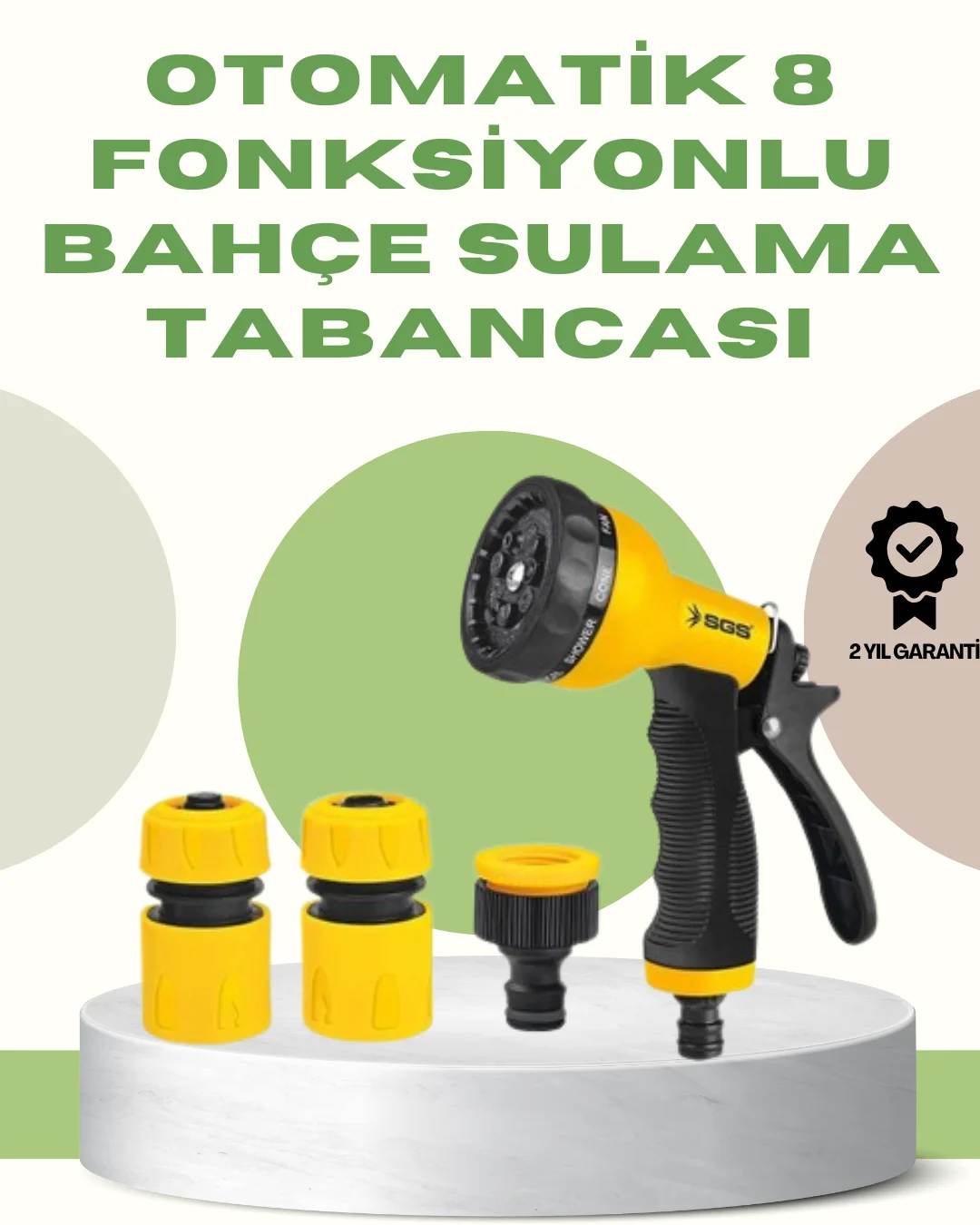 Çok Fonksiyonlu Bahçe Sulama Tabancası Ergonomik Basınçlı Sprey Fiyatı, Yorumları ve Özellikleri