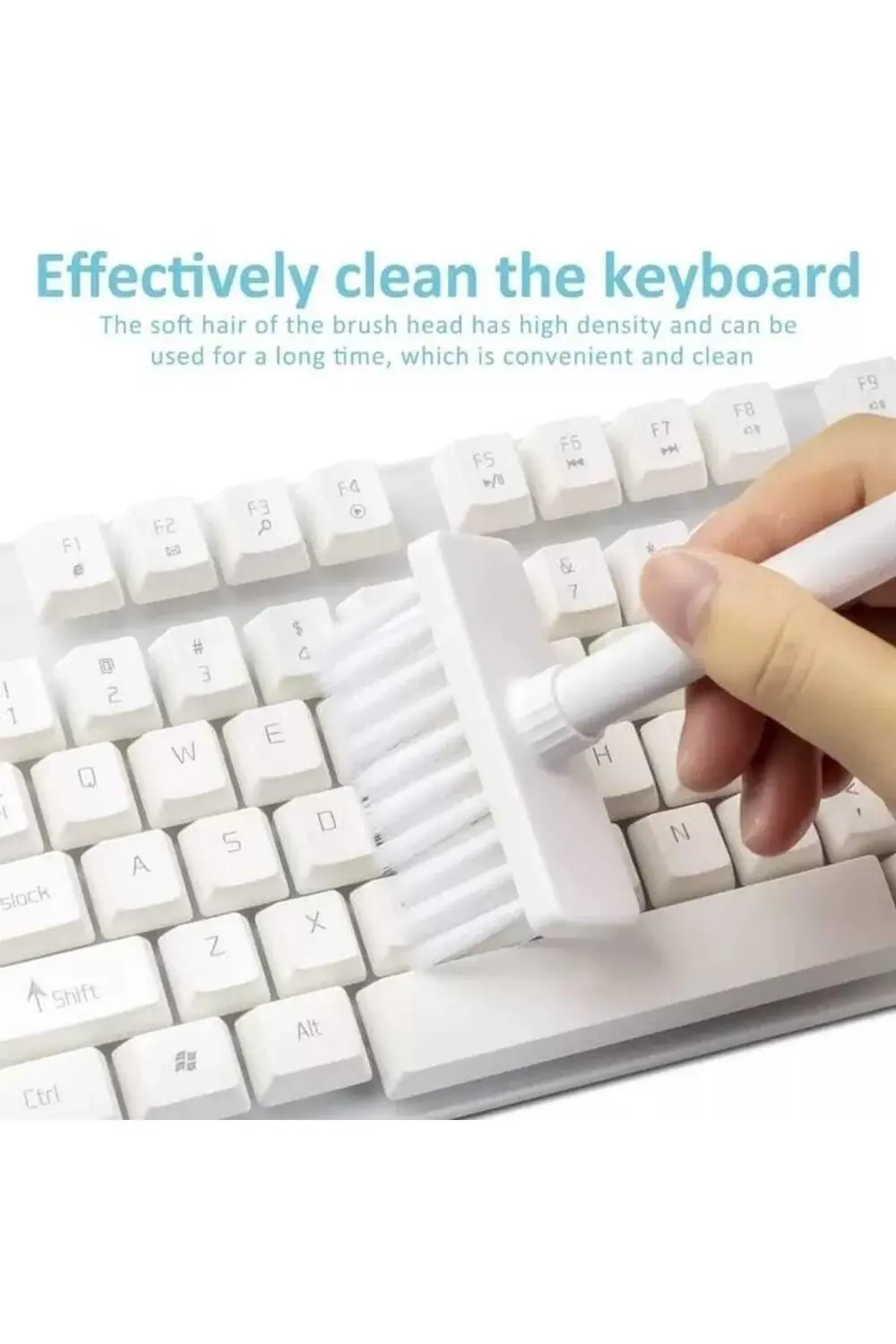 Çok Fonksiyonlu Bilgisayar Temizleme Fırçası Klavye Için Kablosuz
