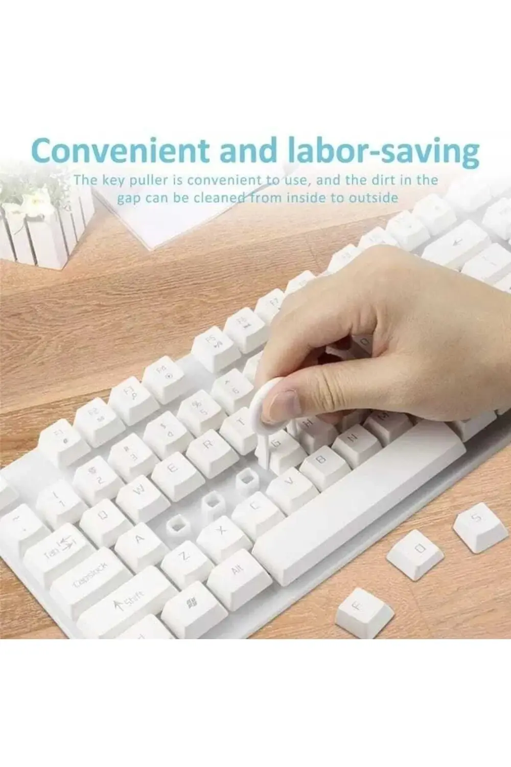 Çok Fonksiyonlu Bilgisayar Temizleme Fırçası Klavye Için Kablosuz