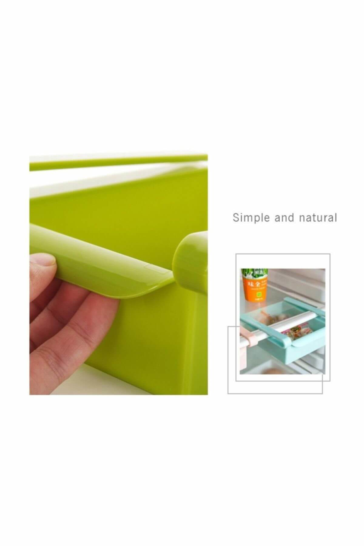 Çok Fonksiyonlu Buzdolabı Çekmecesiı Asortidir