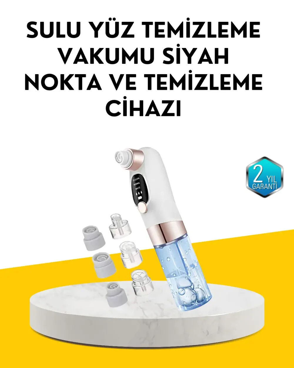 Çok Fonksiyonlu Cilt Bakım Cihazı – Siyah Nokta, Gözenek ve Akne