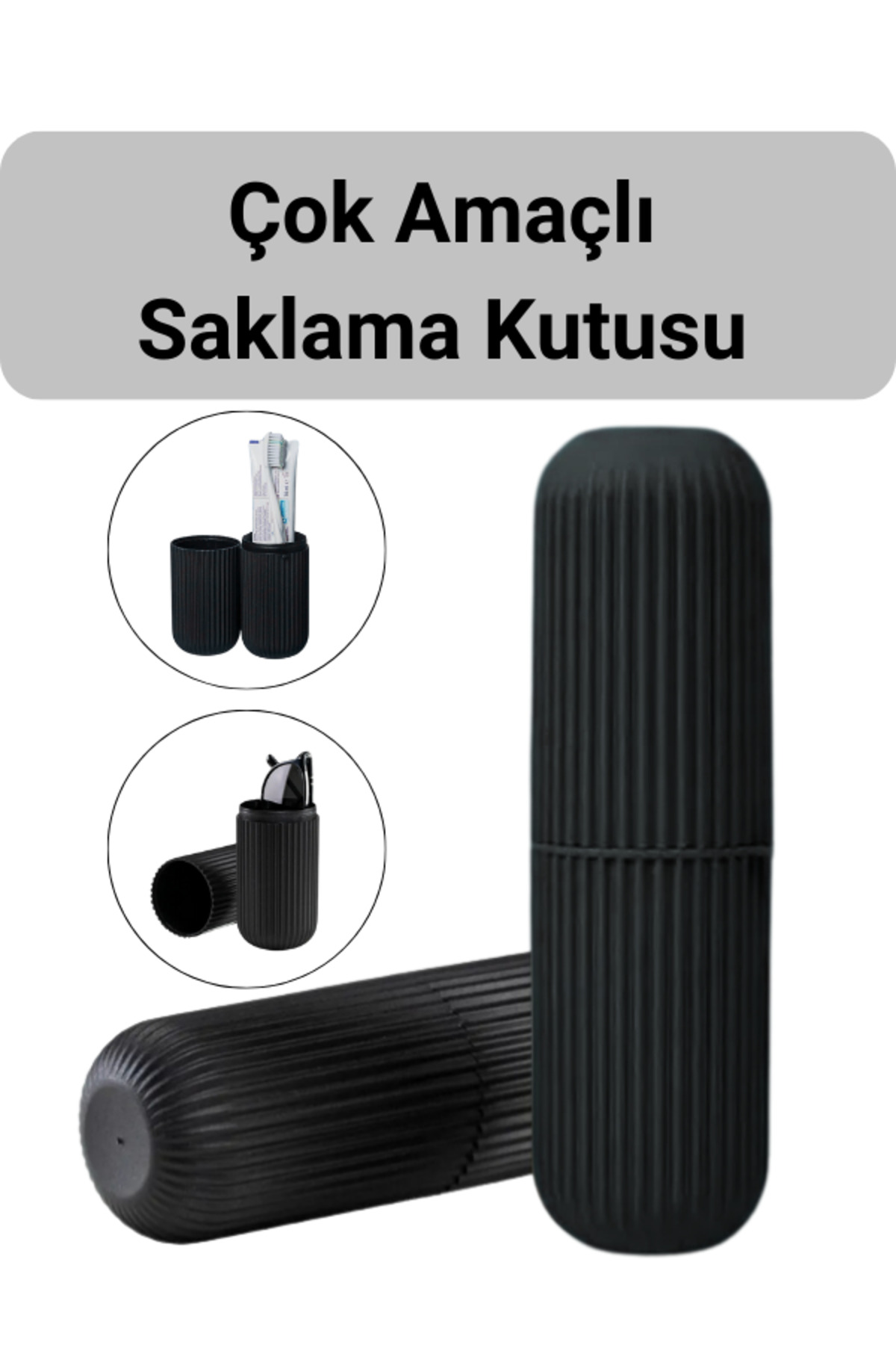 Çok Fonksiyonlu & Dayanıklı Diş Fırçalık – Seyahat İçin İdeal!